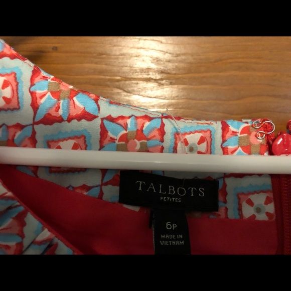 NWT Talbots Midi Dress - Picture 4 of 8